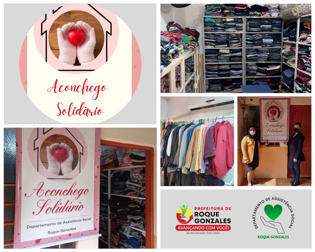 INAUGURADO O NOVO ESPAÇO SOCIAL - ACONCHEGO SOLIDÁRIO